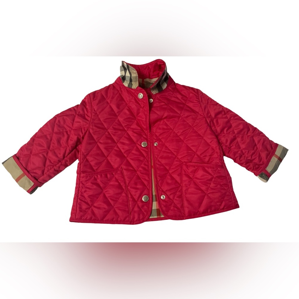 Burberry Girls Quilted Jacket